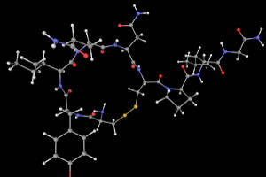 молекулярная модель окситоцина