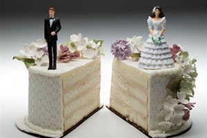 Свадебный торт при разводе