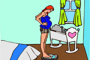 лишний вес во время беременности