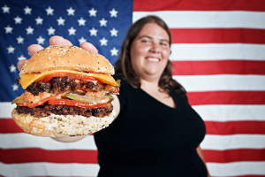 Гамбургер и ожирение