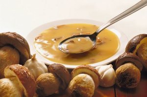 Наваристый грибной суп