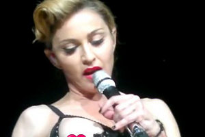 скандал на концерте Мадонны