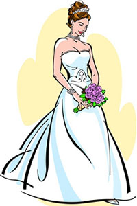 Свадебные платья для полных рисунок