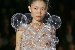 Платье из мыльных пузырей