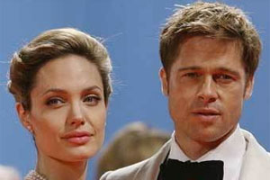 Анджелина Джоли с мужем