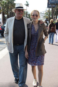 Надя Михалкова с отцом