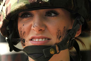 Кэтрин Ходж в армии