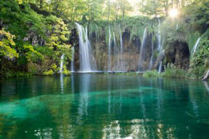 Водопад в Хорватии