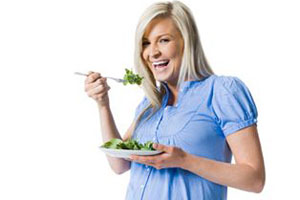 Беременная женщина должна правильно питаться