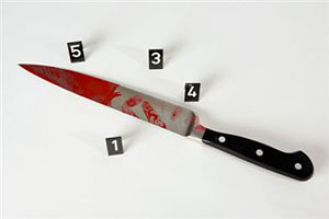 Нож с места приступления