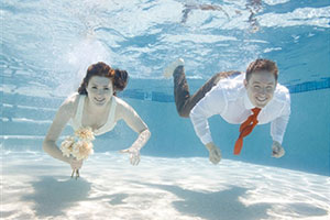 Свадьба под водой