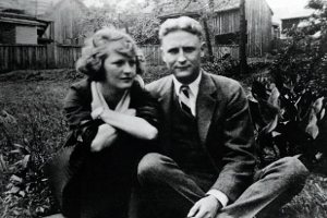 Фитцджеральд с женой