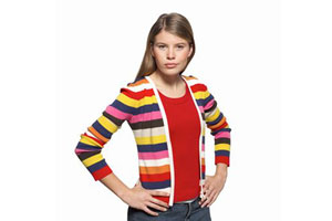 Цветной свитер