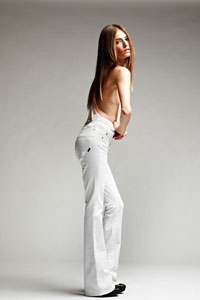 Белые джинсы 2012