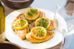 Кружочки лимона