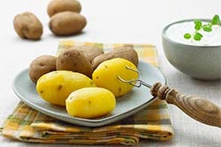 Отварной картофель