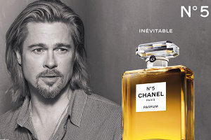 Брэд Питт и Chanel № 5