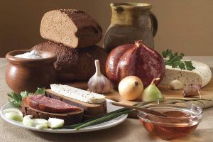 Основные ингредиенты литовской национальной кухни