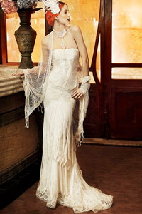 Винтажное свадебное платье