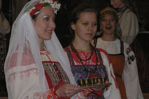 Свадебные обычаи на Руси