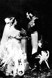Королева Виктория и принц Альберт