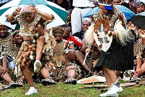 Традиционная свадьба зулу