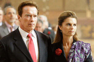 Мария Шрайвер и Арнольд Шварценеггер