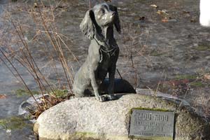 Памятники знаменитым собакам