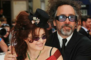 Хелена Бонэм Картер и Тим Бертон