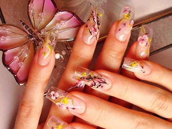 Современный nail-art - аквариумный дизайн на каждый день